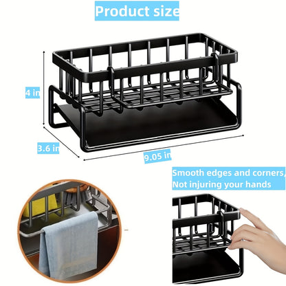 Kitchen Sink Organizer – Durable and Stylish Sponge Holder for Kitchen and Bathroom