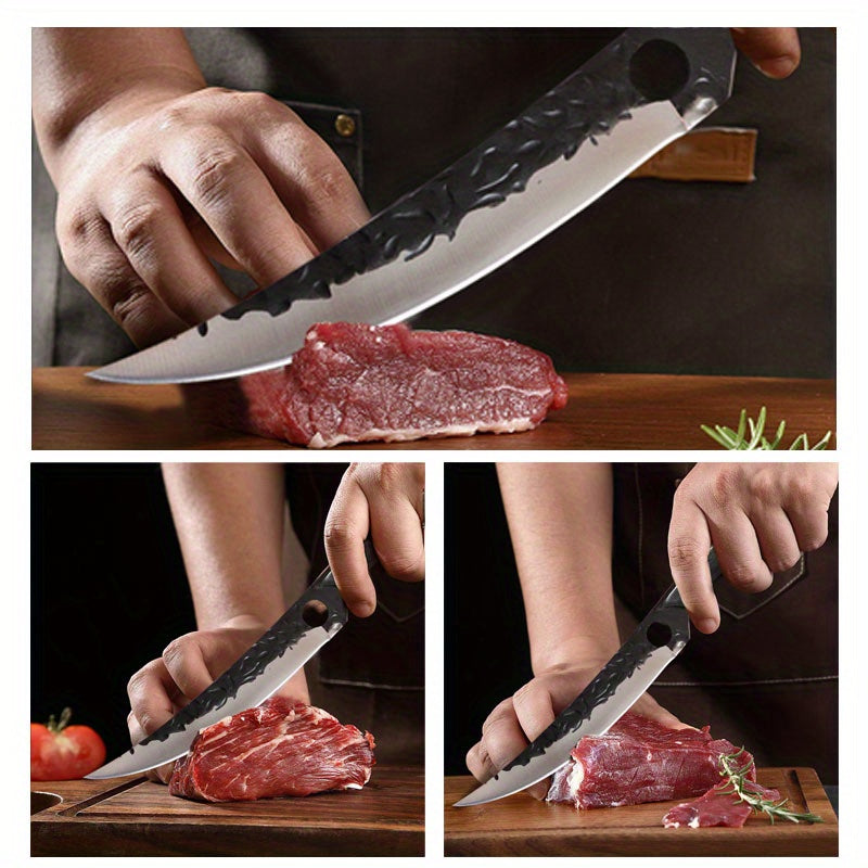 Japanese-Style Boning Knife with Protective Sheath – High-Carbon Stainless Steel for Precision and Durability