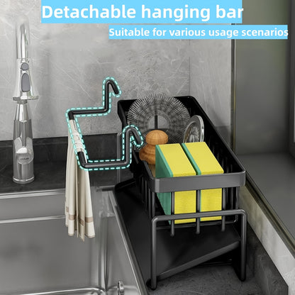 Kitchen Sink Organizer – Durable and Stylish Sponge Holder for Kitchen and Bathroom