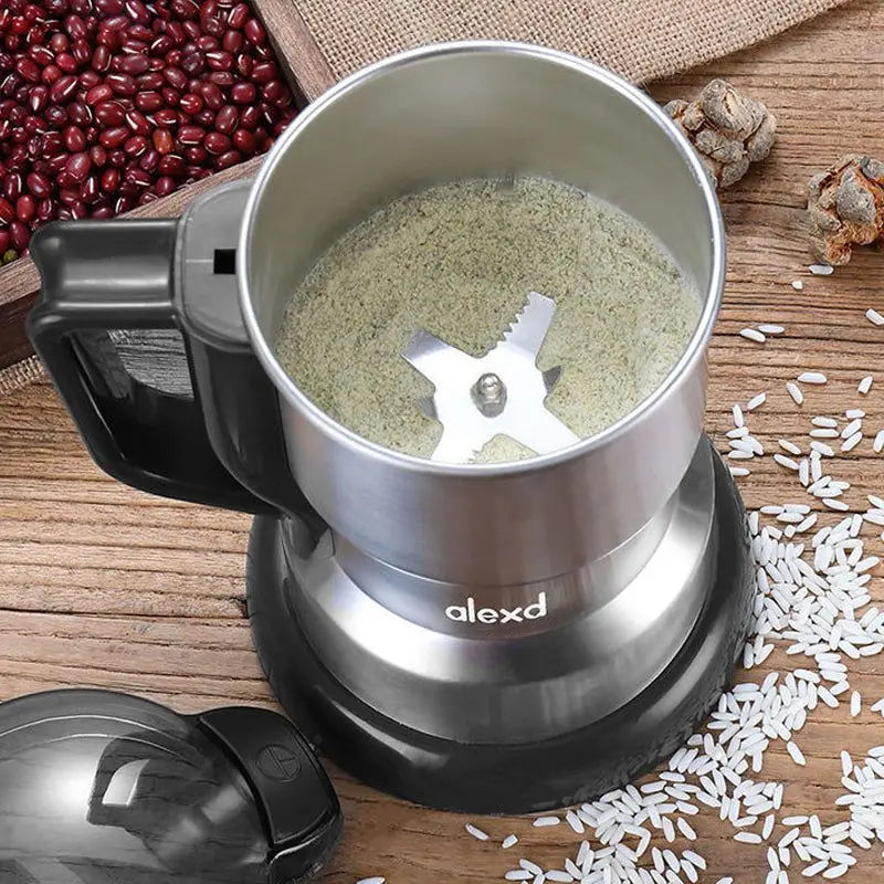 Compact VersaGrind Electric Grinder – Stainless Steel Coffee & Spice Mill