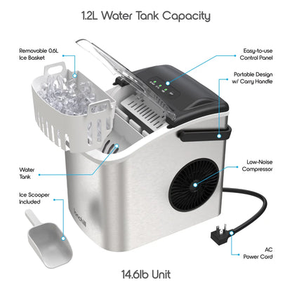 IceMaster Portable Countertop Ice Machine