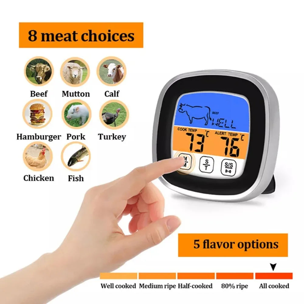 Smart Touch Wireless Meat Thermometer