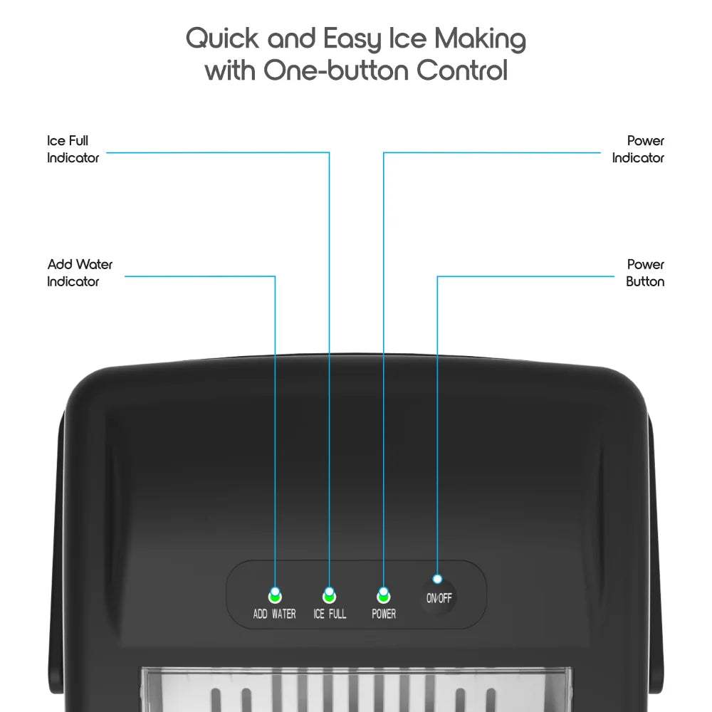 IceMaster Portable Countertop Ice Machine