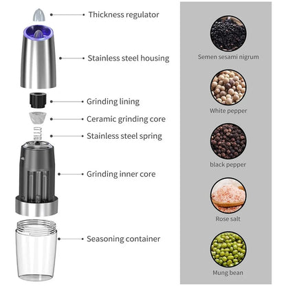 Stainless Steel Automatic Elite Grinder