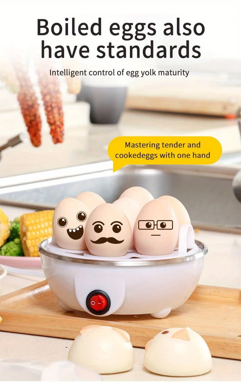 Multifunctional Double-Layer Egg Steamer and Boiler