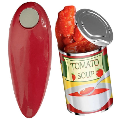 Automatic Electric Can Opener - Hands-Free Operation for Safe, Effortless Can Opening