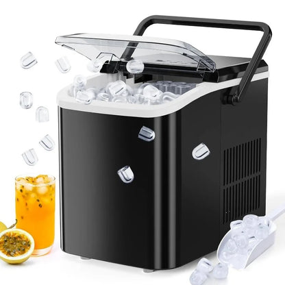 IceMaster Portable Countertop Ice Machine – Quick, Quiet, and Convenient Ice Anytime