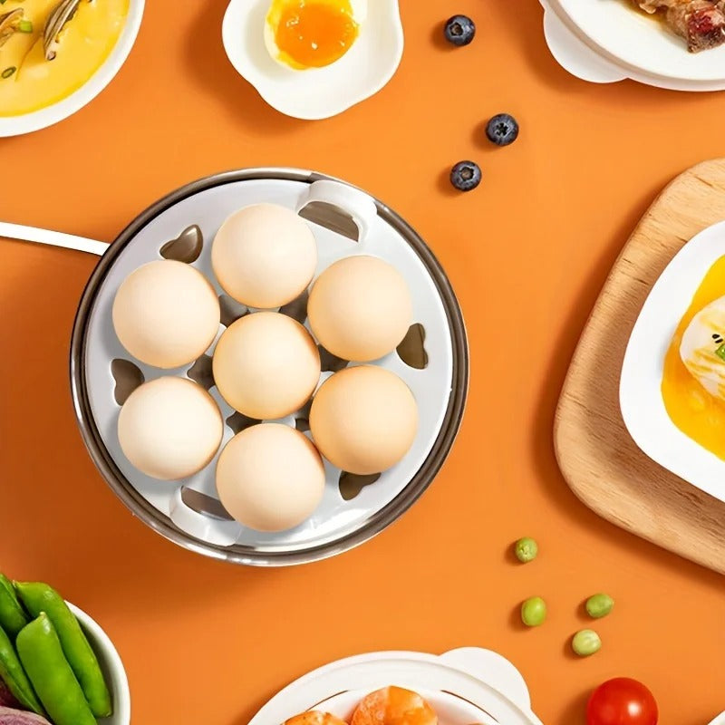 Multifunctional Double-Layer Egg Steamer and Boiler