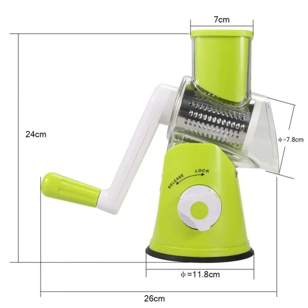 3-in-1 Multi-Functional Drum Shredder