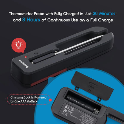 Wireless Smart Bluetooth Meat Thermometer (Pro Version)