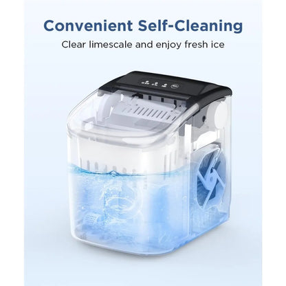 IceMaster Portable Countertop Ice Machine – Quick, Quiet, and Convenient Ice Anytime